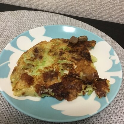 牛すじを入れたお好み焼きは初めて♡
子どもにも好評♡
美味しかったです♡